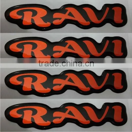 Self Adhesive uv Durable Resin Dome Sticker