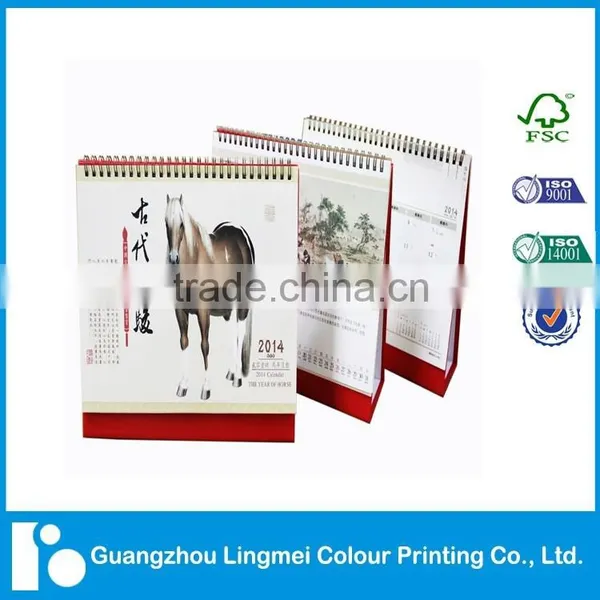 Factory Provide Wholesale Custom Calendar Printing for 2017 photo-3
