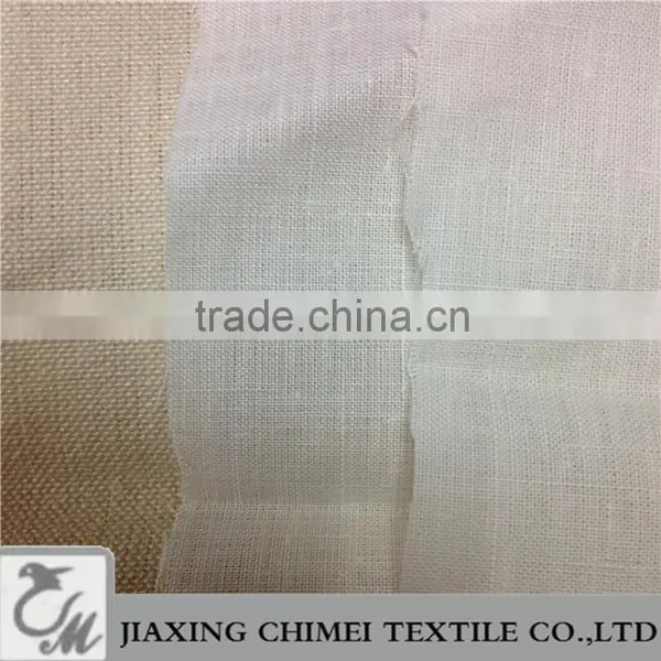 jiaxing dyed color pure hemp fabric
