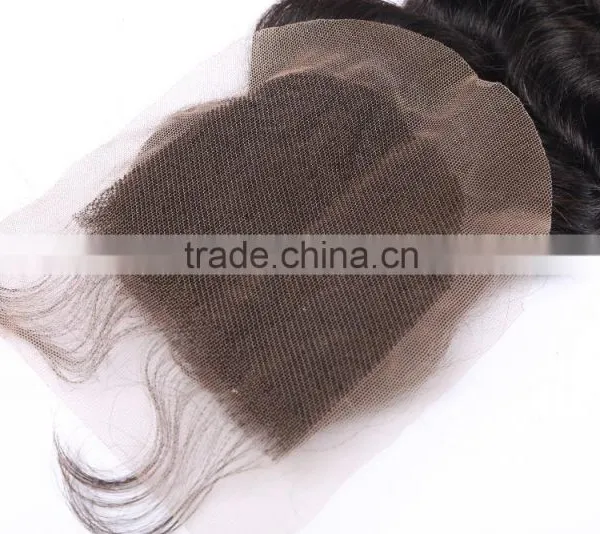 Bleached Knots Brazilian Virgin Hair Lace Top Closure Swiss Lace Unprocessed Human Hair Wigs photo-3