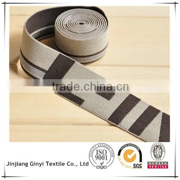 Custom Jacquard Elastic Waistband Printed Underwear Elastic Webbing photo-6
