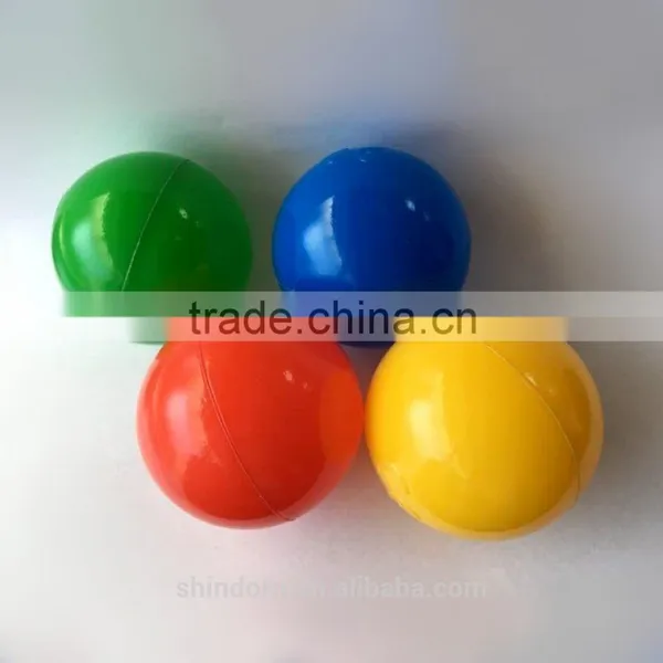 Bright Colored Plastic Play Balls, Small Plastic Color Balls photo-2