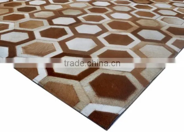 Hair-On Cowhide Leather Carpet M-86 photo-2