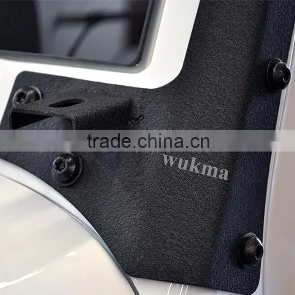 Jeep Wrangler JK (07-15) Upper Windshield Mount for 50" LED Light Bar With Pod Mount [Pair] photo-2