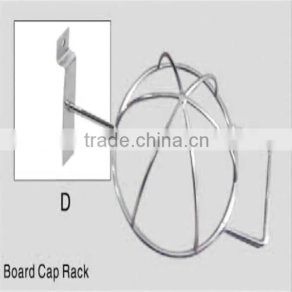 Buy Direct From China Factory Metal Wire Slatwall Hat Rack for Retail Store Display photo-2