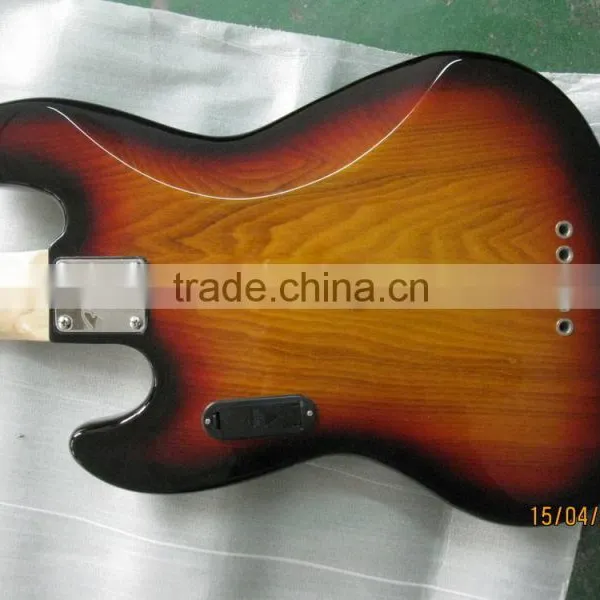 5 String Electric Bass Guitar With Pickup and Bridges Cover Metal Custom Design photo-5