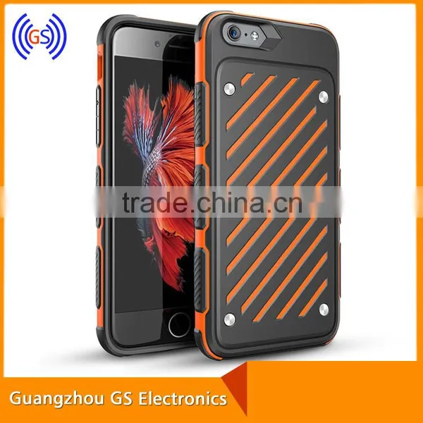 Wholesale Shock Resistant Slim Armor Cell Phone Cover For Iphone 6 Hybrid Case photo-6