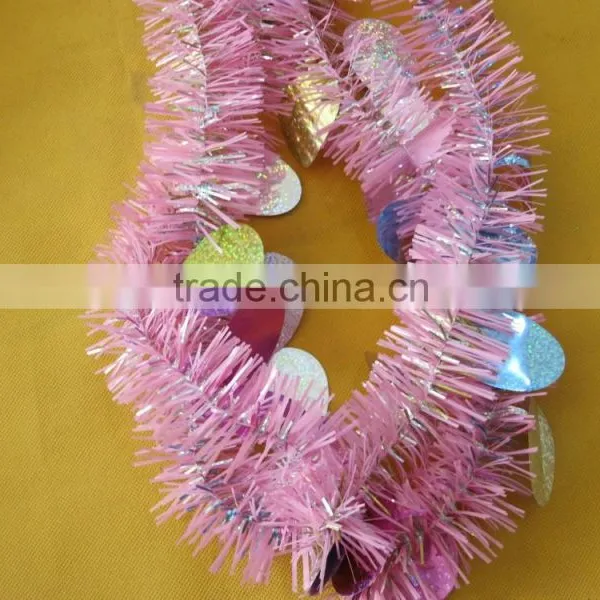PET Wire Thin Strips and Eggs Plastic Easter Garland photo-4
