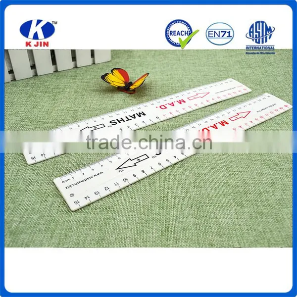 Hot Selling 30cm Double Side Plastic Ruler Style With Nutcracker Ruler for Measuring Waist photo-5