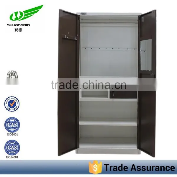 KD Cheap Low Price Clothes Almirah Steel Almirah Small Almirah/clothes Wardrobe