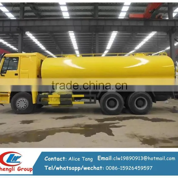 SINO HOWO 20t Water Tannker Truck 20cbm Water Sprinkler Road Sprinkler Truck photo-5