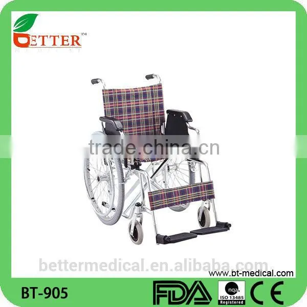 Light Weight Wheelchair Foldable Wheelchair for Sale