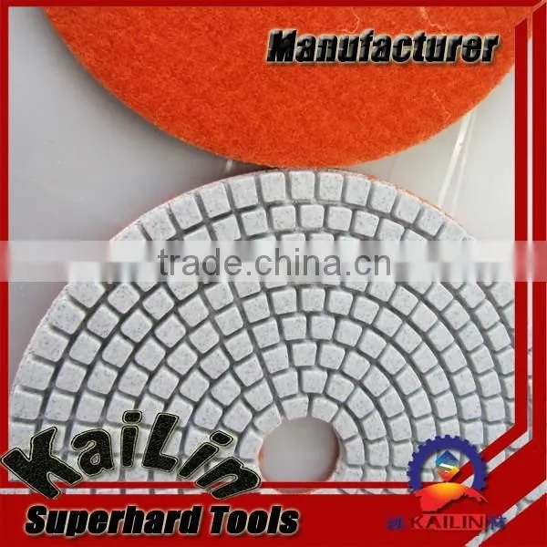 30#-3000# 4inch/100mm Diamond Wet Polishing Pad for Stone Quality Choice photo-5