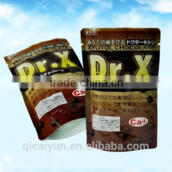 2015 Hot Sell Plastic Zipper Bag,doypack for Food Packaging,stand up Pouch