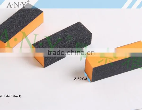 Nail Art Beauty Manicure 3 Side Sponge File for Nail Coarse Sand photo-5