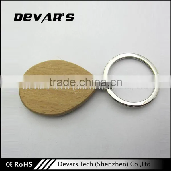 2016 Hot Sell New Material Wooden Style Keychains With Custom Logo Supplier's Choice photo-3