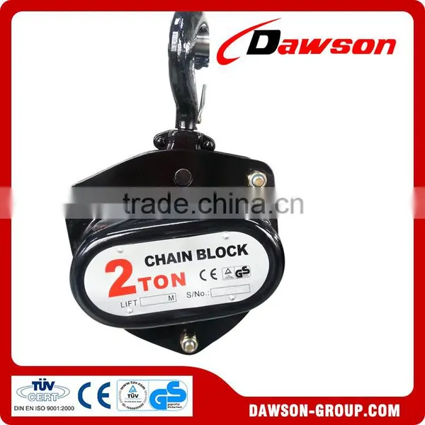 Qingdao Dawson 2 Ton Capacity Manual Chain Block