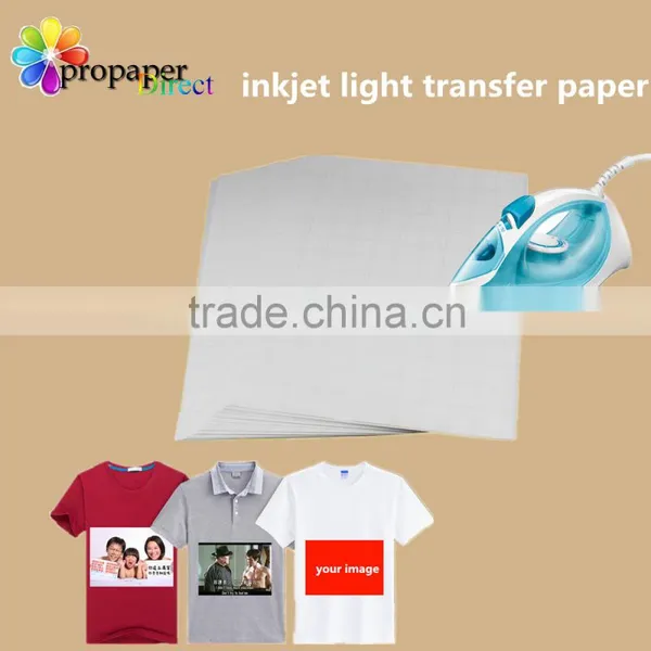 100% Cotton T-shirt Light Transfer Paper A4