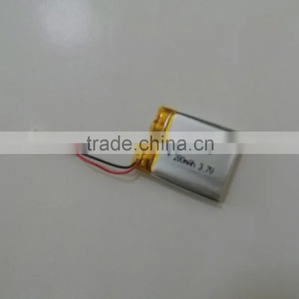 Large Capacity Lithium Polymer Battery 3.7v 420mah for GPS and Digital Cameras Made in China photo-5