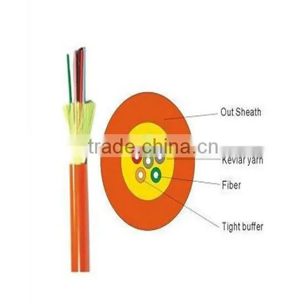 Distribution Tight Buffer Indoor Fiber Optic Cable