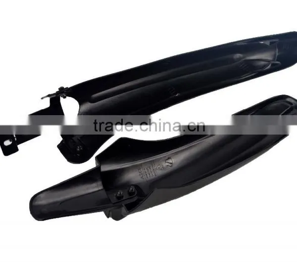MTB Bicycle Mudguard A268 Wholesale Price Red Plastic Fashionable Durable Bicycle Mudguards photo-2