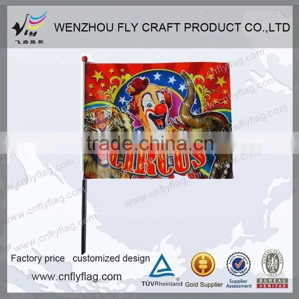 Polyester Hand Waving Flag With Custom Design photo-3