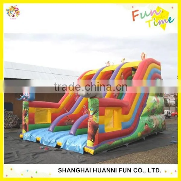 New China Guangzhou Inflatable Water Slide With Pool Price photo-3
