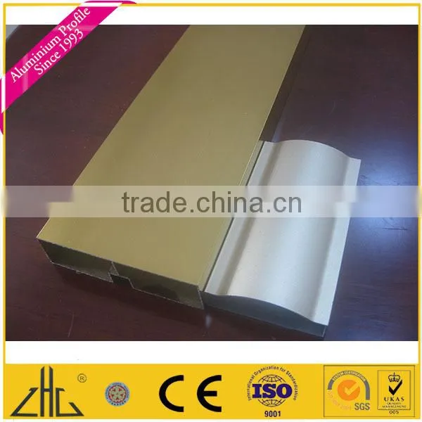 Wow!! 6063 Anodized Aluminium Profile Extrusion, Aluminium Profile Furniture Tube, Aluminium Profile Sliding Track Wardrobe Door photo-3
