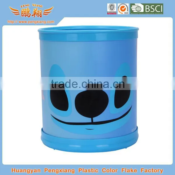 Novelty Plastic Dustbin/ Trash Can/ Plastic Colorful Waste Bin photo-2