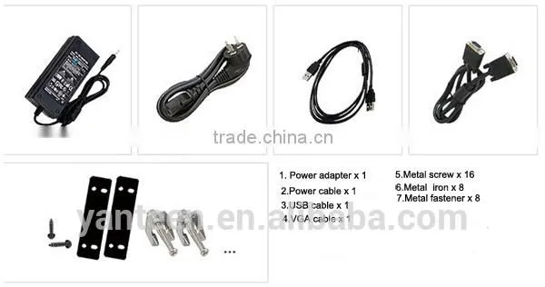 Square Screen 19inch Open Frame Touch Monitor With Capacitve Touchscreen photo-6