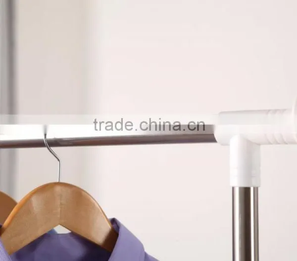 Movable Clothes Hanger Extensions Single Rod photo-4