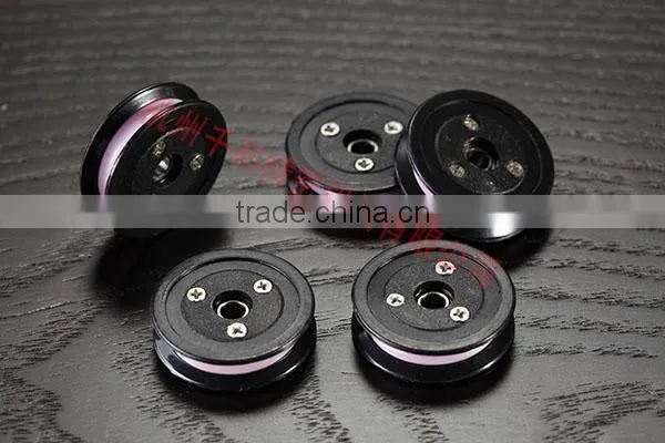 Cable Pulley Wheels Plastic Flanged Ceramic Pulley