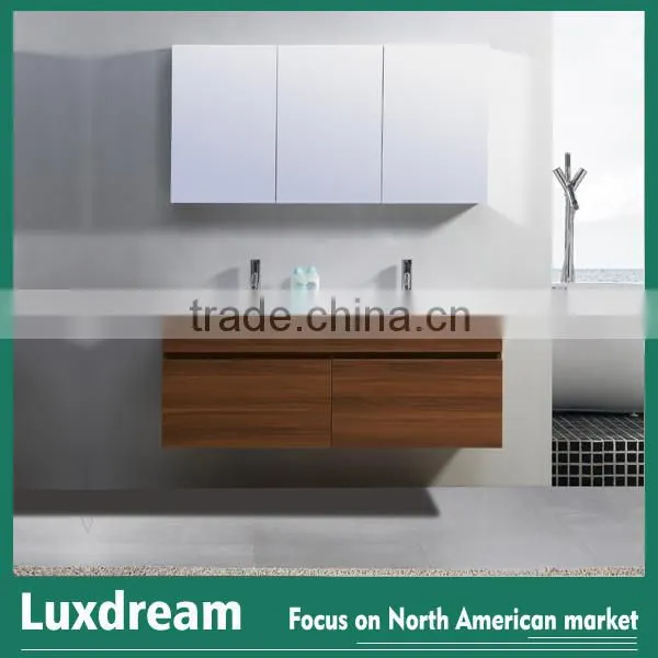 Luxdream Bathroom Design Modern Curved Bathroom Vanity photo-2