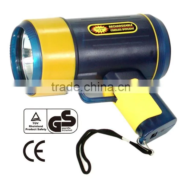 Rechargeable Spotlight with One-Touch Switch Design