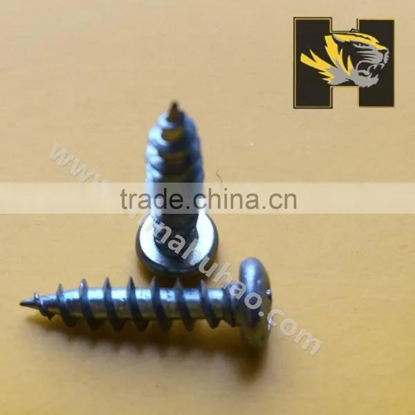 Pan Head Cross Drive Galvaning Self Piercing Screws Tapping Screws