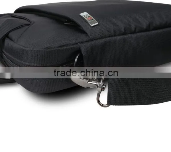 HOT SELLING BUBM Office Worker Durable Metal Zipper 15'' MAN BLACK Laptop Bag Wholesale photo-2