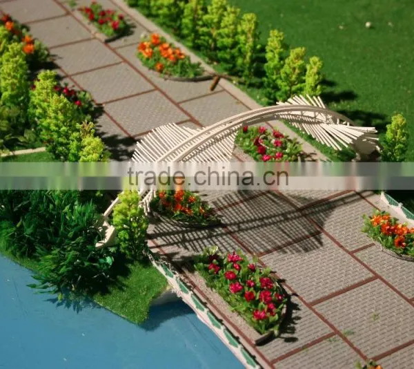 Sea Island Planning Miniature Scale Building Model photo-3