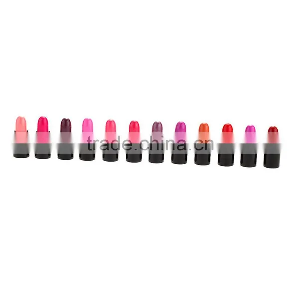 12 Pcs Colorful Long Lasting Sweet Mini Moisturizing Lipstick Elegant Color Lip Cream Lip Balm photo-3