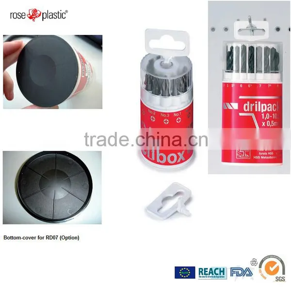 Plastic Unit Pack Packaging Box for Drills With Hanging Loop RD photo-4