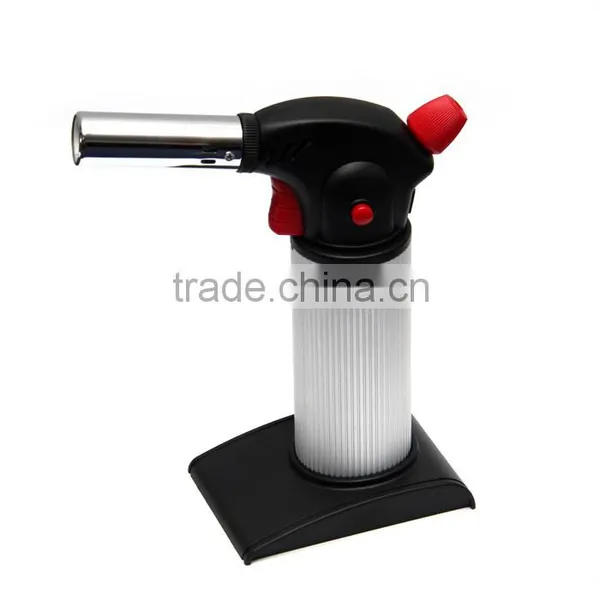 EK-020 Culinary Torch & Lighter - Creme Brulee Butane Chefs Home Cooking Professional Kitchen Torch Low Torch Lighter photo-2