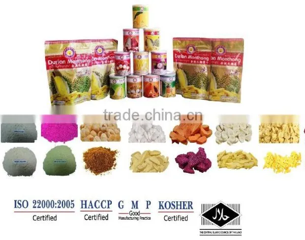 Best Seller - THAI AO CHI'S Vacuum Freeze Dried Fruits From Thailand Certified HACCP< ISO 22000 , GMP, HALAL and KOSHER photo-3