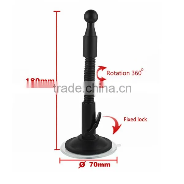 New Mini Car Mount Dashboard Mount Long Arm Bracket Mobile Phone Magnetic Holder Strong Adhesive 360degree Rotate for 3-5.7" Pho photo-5