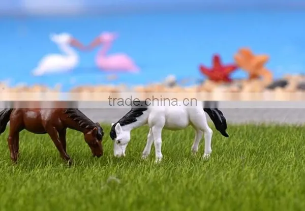 Cake Topper Decorating Handmade Craft Resin Horse Small Animal Ceramic Figurines Wholesale photo-3