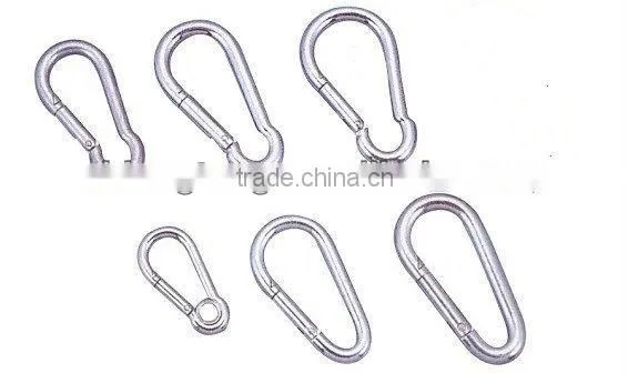 High Quality Stainless Steel Carabineer Spring Clip