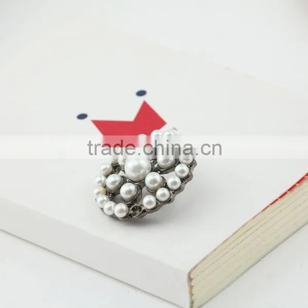 New Arrival Pearl Rhinestone Button for Apparel photo-6