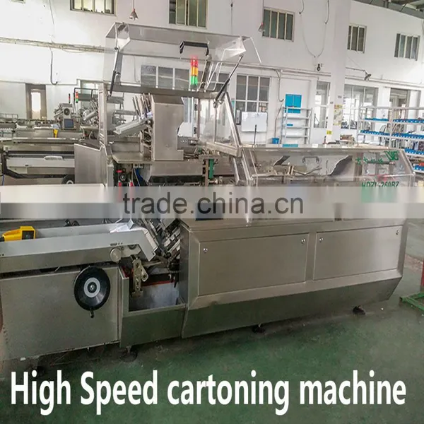 High Speed Adjustable Continuous Cartoning Machine
