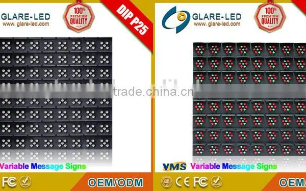 Vms Mounted Mobile P16 Led Trailer Truck Display photo-2