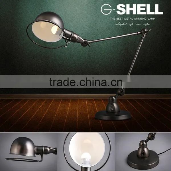 Industrial LED Adjustable Swing Arm Desk Light photo-5