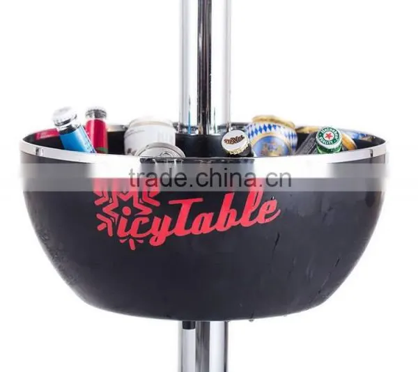 Best Hot Sale Portable Bar Table With Drink Cooler photo-6