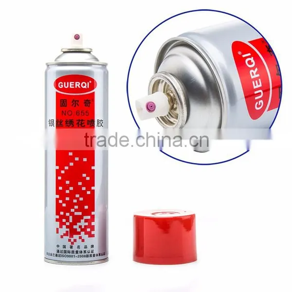 Embroidery Silicone Glue Self Adhesive Fabric In Spray Can photo-3